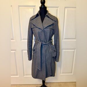 Kenneth Cole New York Charcoal Trench Coat